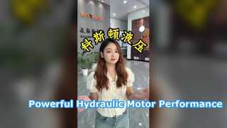 Demonstratievideo hydraulische motor